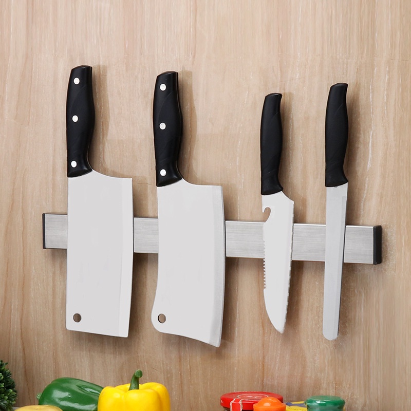 Jual Rak Kitchen Set Gantungan Tempat Pisau Dapur Magnet Serbaguna