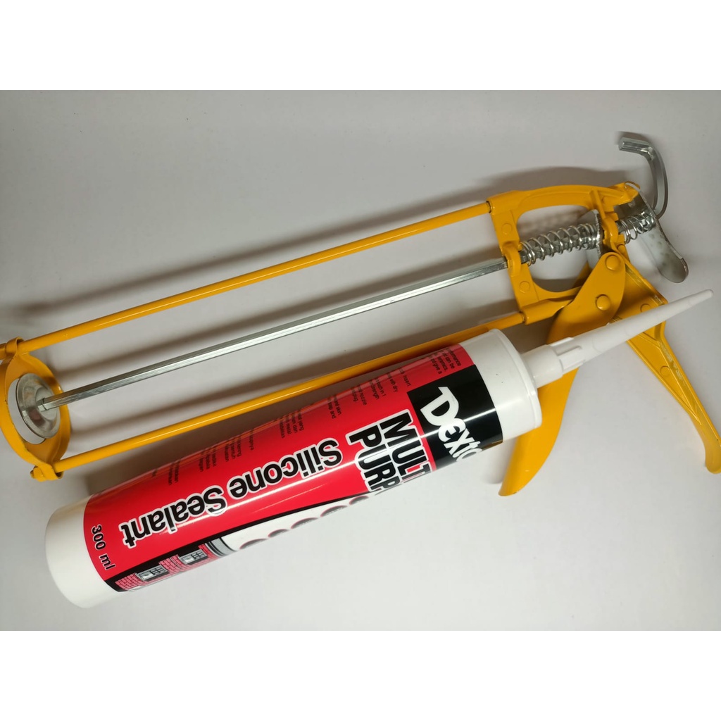 Jual Alat Tembakan Lem Sealant Silicon Botol Caulking Gun Dextone