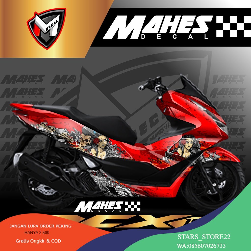 Jual PREMIUM Decal Sticker Honda PCX 160 2023 Fullbody Dekal PCX160