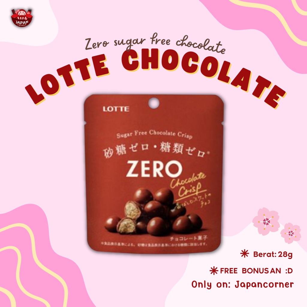 Jual Lotte Zero Sugar Free Chocolate Shopee Indonesia