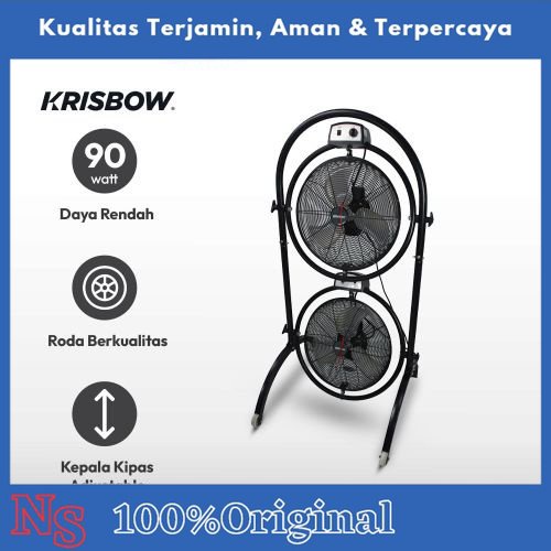 Jual Krisbow Inci Kipas Angin Berdiri Industrial Kipas Angin