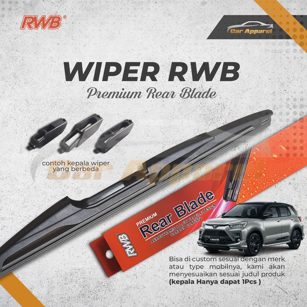 Jual Rwb Wiper Belakang Raize Rocky Inch Shopee Indonesia