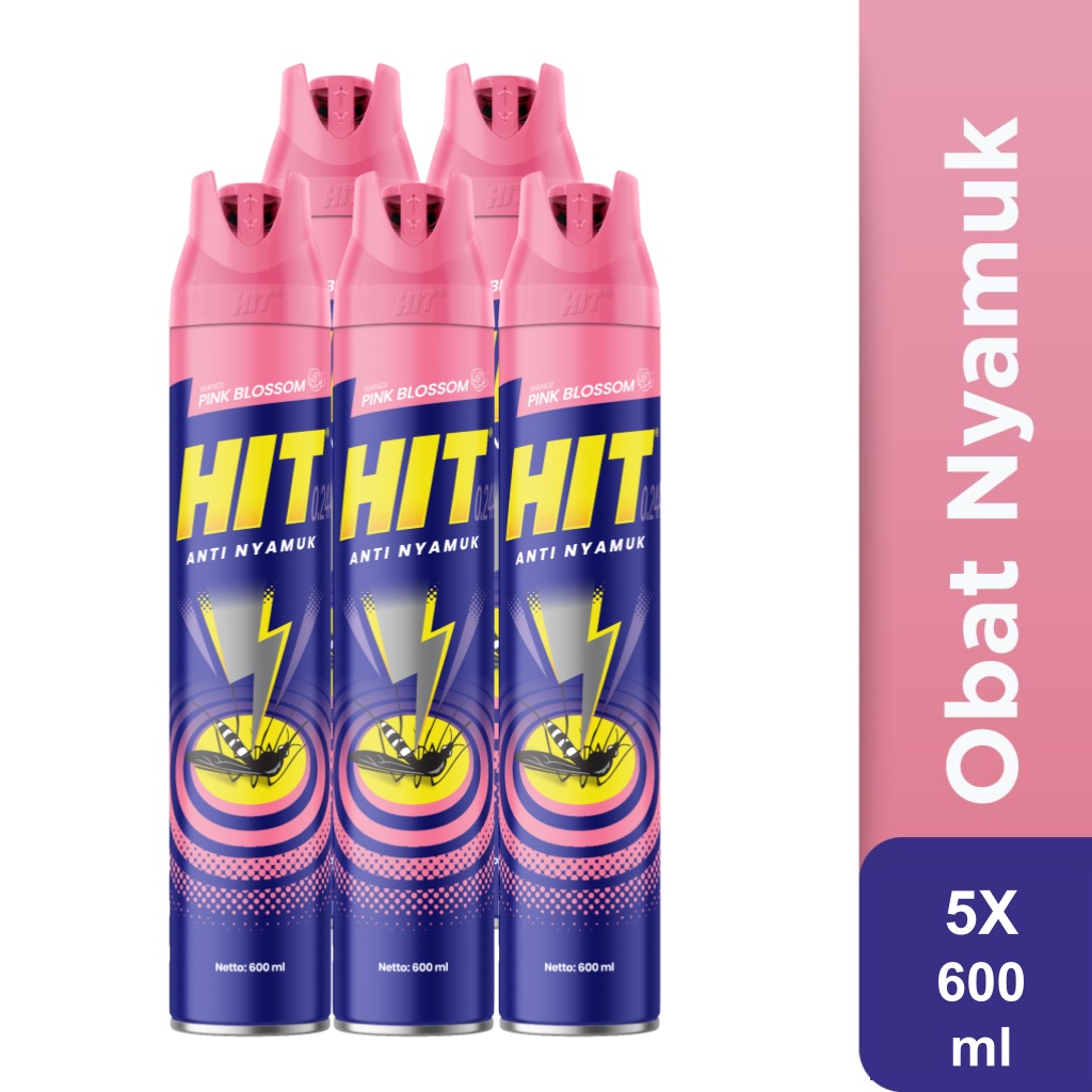 Jual Hit Aerosol Expert Pink Blossom Ml X Obat Nyamuk Bunuh