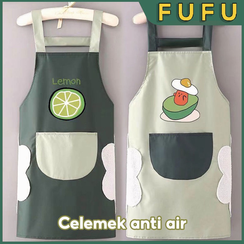 Jual Fufu Celemek Dapur Celemek Masak Apron Celemek Waterproof