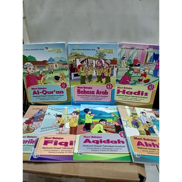 Jual Buku Terbaru Satu Paket Madrasah Diniyah Takmiliyah Awaliyah