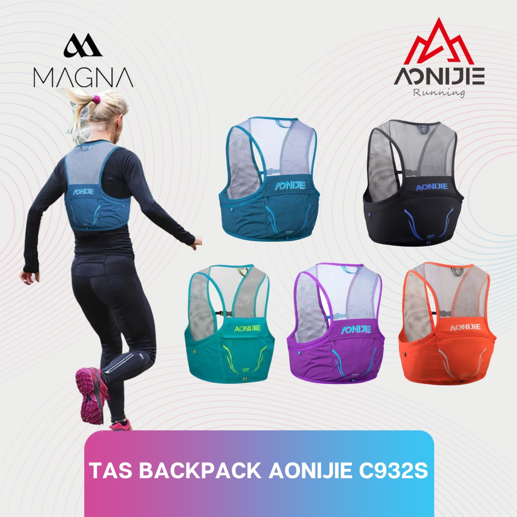 Jual Tas Olahraga Lari Aonijie C932S Backpack Vest Tas Rompi Punggung