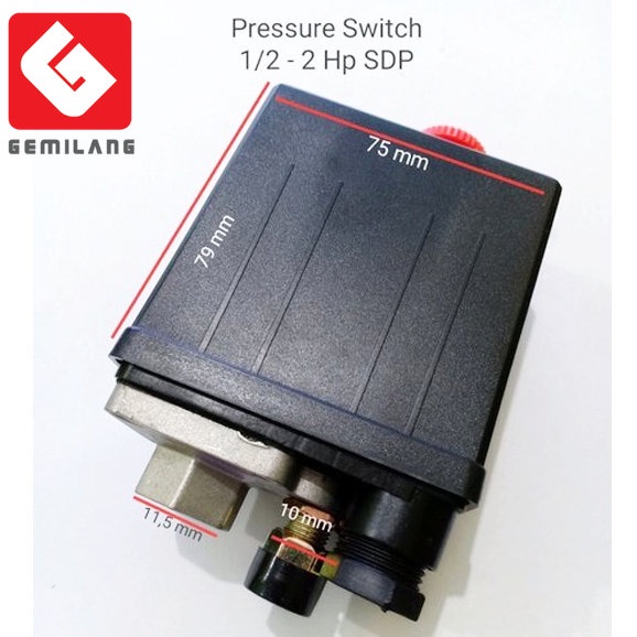 Jual Pressure Switch Atau Otomatis Kompresor Type Hp Drat Dalam