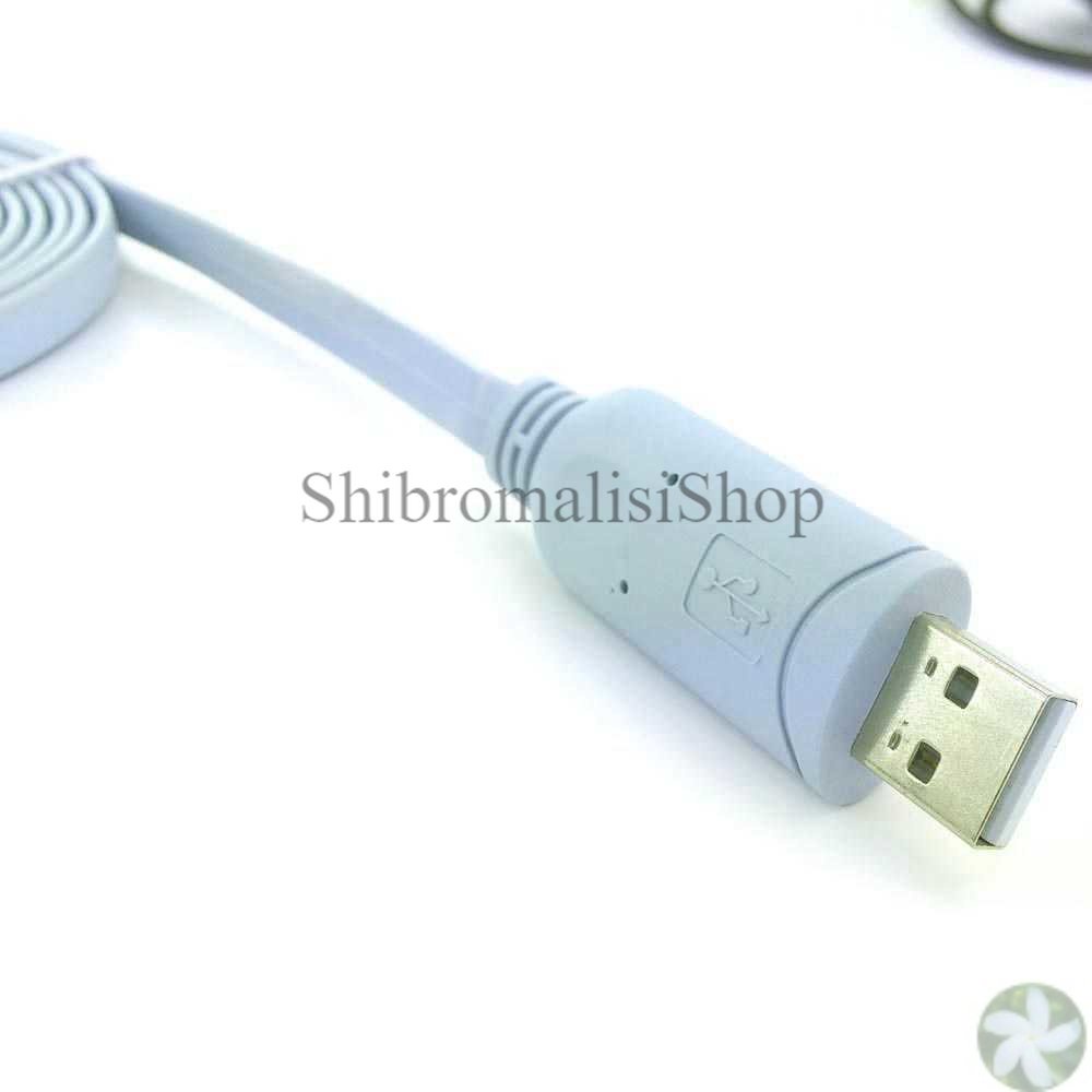 Jual Prolific Console Cable Usb Rs To Rj For Cisco Huawei Router