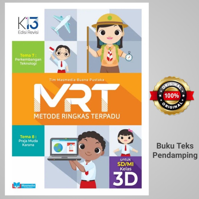 Jual Buku Mrt Metode Ringkas Terpadu Kelas D Masmedia Best Seller