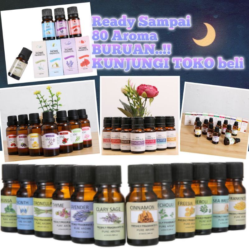 Jual ESSENTIAL OIL FRAGANCE OIL PENGHARUM RUANG PEWANGI RUANGAN