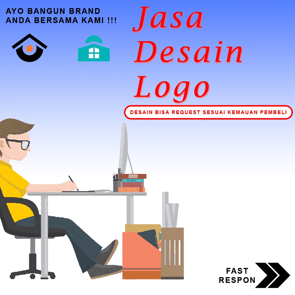 Jual JASA DESAIN LOGO X BANNER POSTER SPANDUK SERTIFIKAT