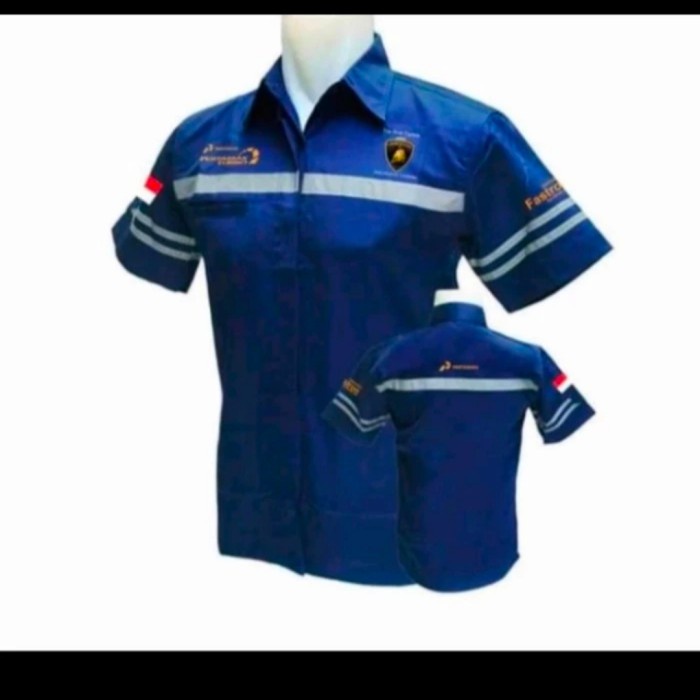 Jual Seragam Spbu Baju Kemeja Seragam Spbu Pertamina Pertamax Turbo