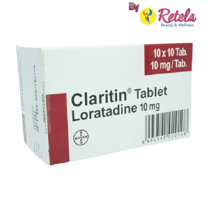 Jual Claritin Mg Tablet Strip Isi Tablet Shopee Indonesia