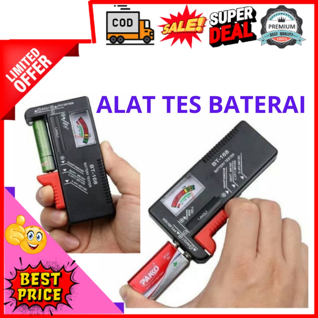 Jual Elektronik Baterai Tester Alat Test Baterai Battery Tester Baterai