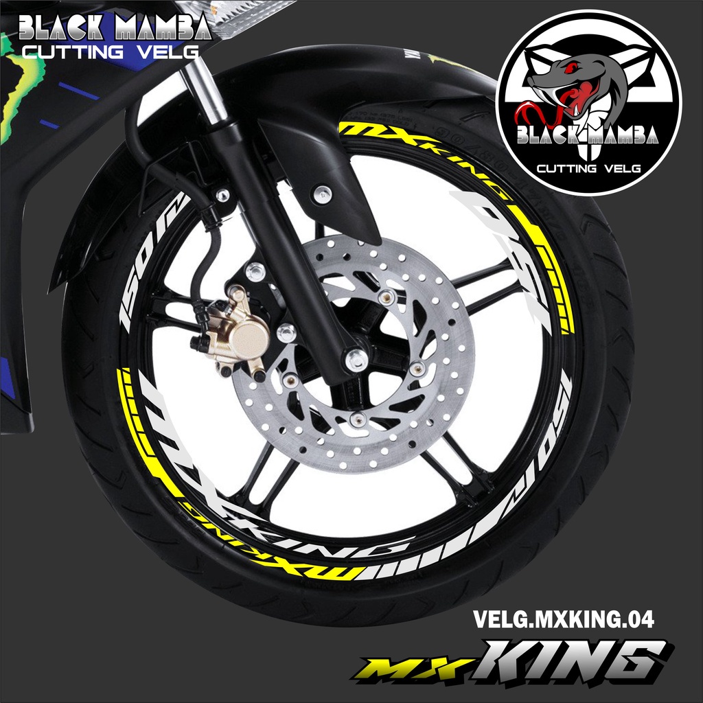 Jual COD CUTTING STICKER VELG MX KING STIKER LIS LIST VARIASI BAN