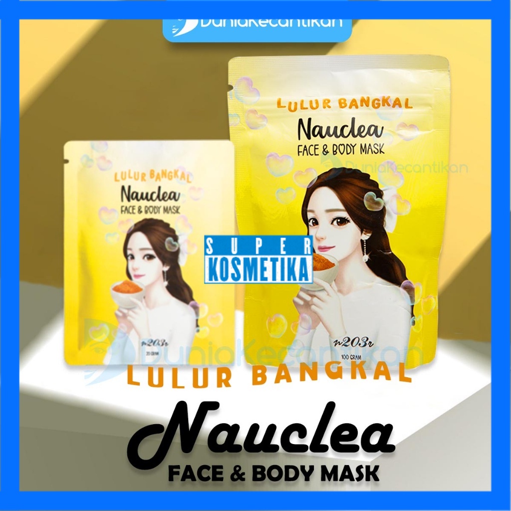 Jual N203R Nauclea Lulur Bangkal Face Body Mask Masker Badan Dan