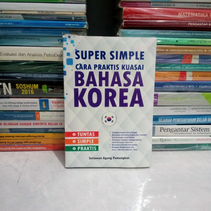 Jual ORIGINAL SUPER SIMPLE CARA PRAKTIS KUASAI BAHASA KOREA MTP