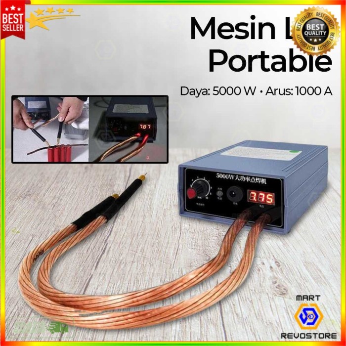 Jual Mesin Las Titik Baterai Portable Spot Welding Machine With Foot