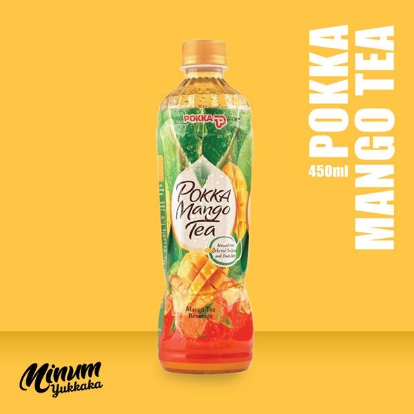 Jual Pokka Mango Black Tea Botol Ml Shopee Indonesia