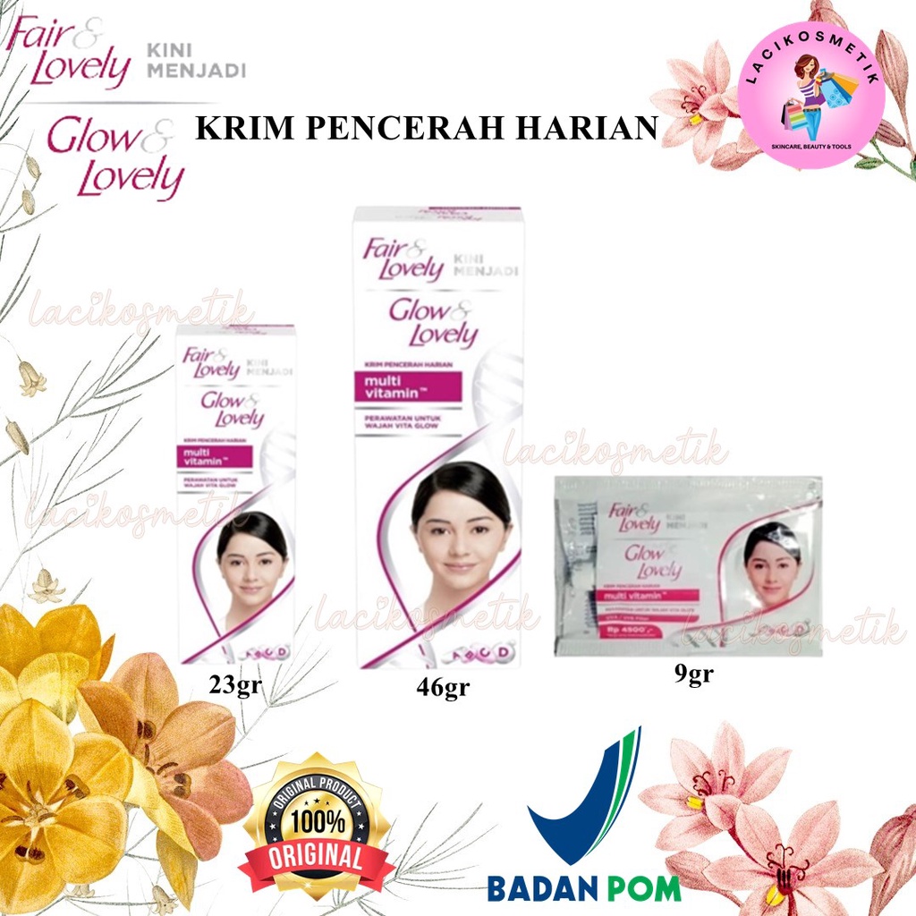 Jual Lacikosme Fair Glow Lovely Cream Multivitamin Krim Pencerah