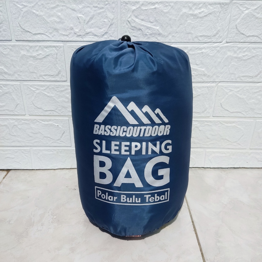 Jual Sleeping Bag Kantung Tidur Selimut Polar Bulu Super Tebal Sleep