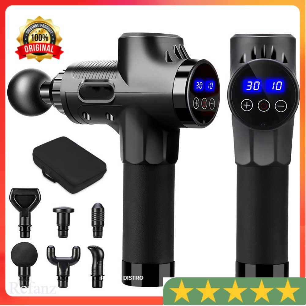 Jual Rlaxyoo Alat Pijat Elektrik Pundak Punggung Tangan Massage Gun