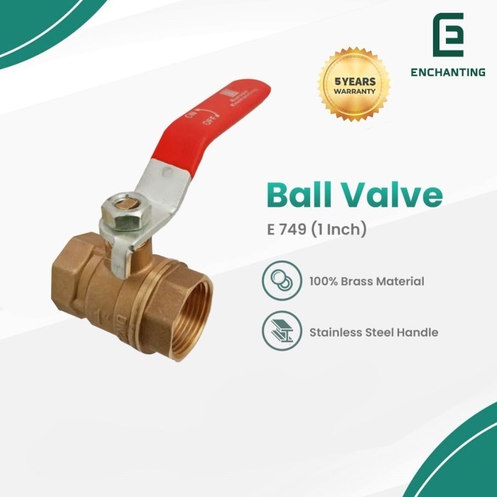 Jual Ball Valve Stop Kran Kuningan Europe Enchanting Ukuran 1 3 4 1 2