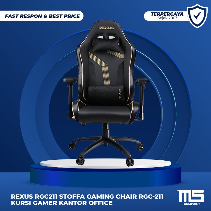 Jual Rexus Rgc Stoffa Gaming Chair Rgc Kursi Gamer Kantor Office