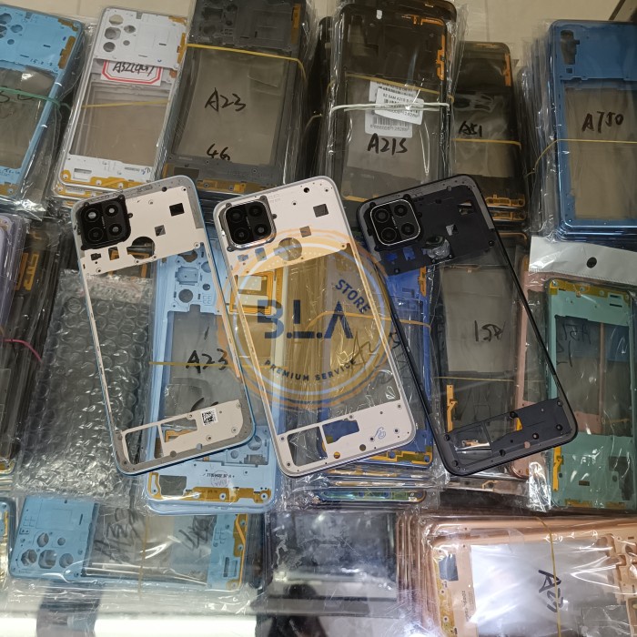 Jual TUTUP RANGKA MESIN TULANG TENGAH BEZEL OPPO A15 Oppo A15S