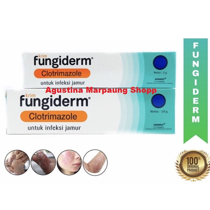 Jual Fungiderm Cream 5 Gram 10 Gram Krim Gatal Panu Kadas Jamur