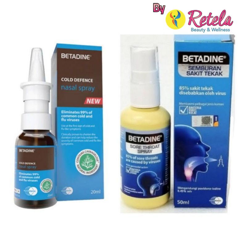 Jual Betadine Throat Spray 50ml Shopee Indonesia