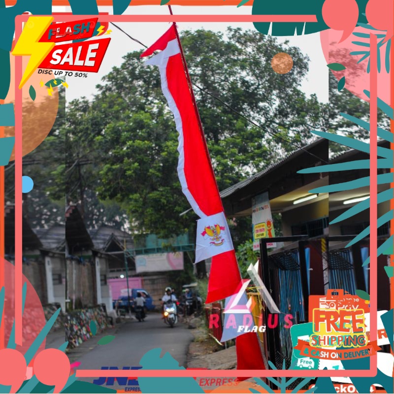 Jual Spesial Kemerdekaan Agustus Bendera Umbul Umbul Merah Putih