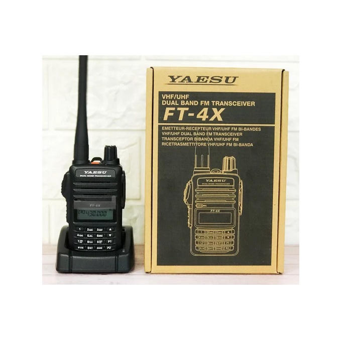 Jual Walkie Talkie Radio HT Yaesu FT 4X Original Yaesu FT 4X Yaesu FT