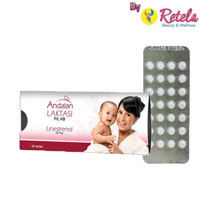 Jual ANDALAN LAKTASI PIL KB 1 STRIP 28 TABLET Shopee Indonesia