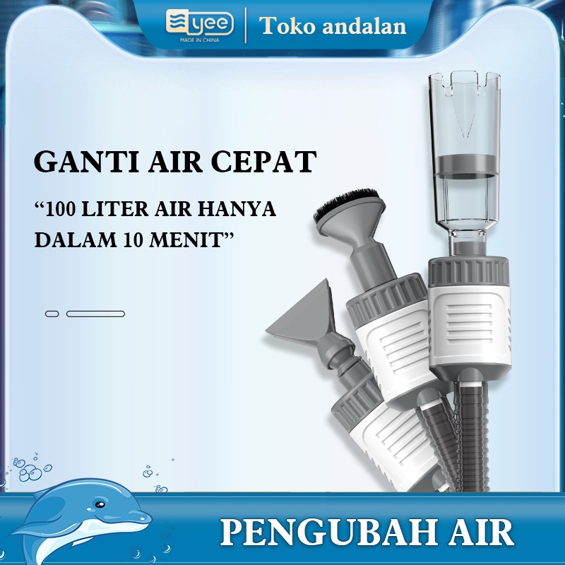 Jual Yee W Pompa Air Akuarium Tangki Ikan Pengubah Air Listrik