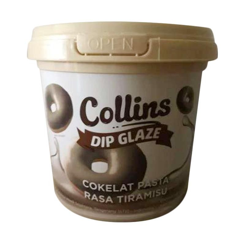 Jual Collin Dip Glaze 300 Gr Coklat Tiramisu Green Tea Strawberry