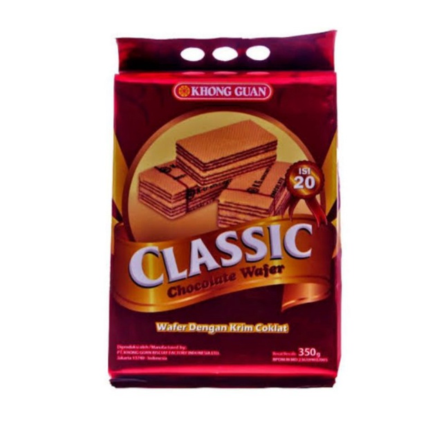 Jual Khong Guan Wafer Classic 350 Gr Shopee Indonesia