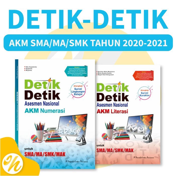 Jual Buku AKM Detik Detik SMA MA SMK Asesmen Nasional 2021 Intan