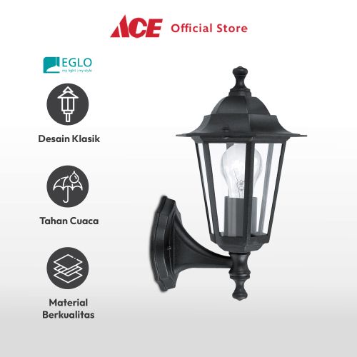 Jual Ace Eglo Laterna Iv Lampu Dinding 22468 Hitam Wall Lamp Lights