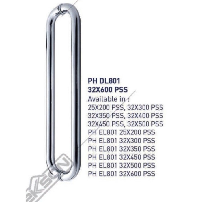 Jual Pull Handle C PH DL 801 Dekkson 32x300mm 32x3500mm Shopee