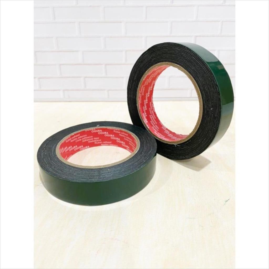 Jual Doubel Tape Lem Solasi Bolak Balik Dobel Tip Hijau Foam Busa M