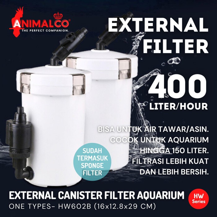 Jual Hw B External Canister Filter Aquarium Aquascape Kolam Ikan