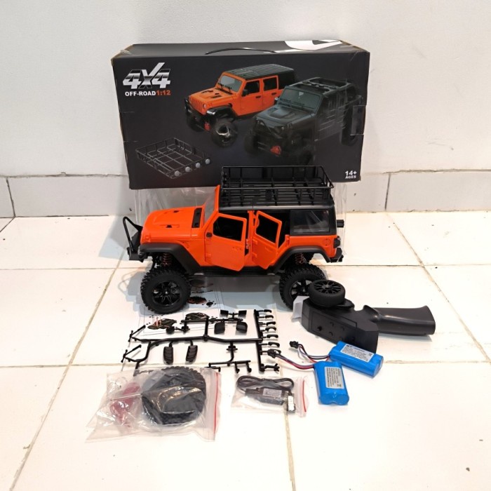 Jual Mn Mn Rc Crawler Jeep Rubicon Wrangler Rtr Wd Full Propo