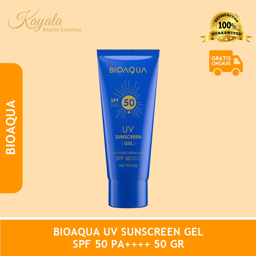 Jual Bioaqua Uv Sunscreen Gel Spf Pa G Shopee Indonesia