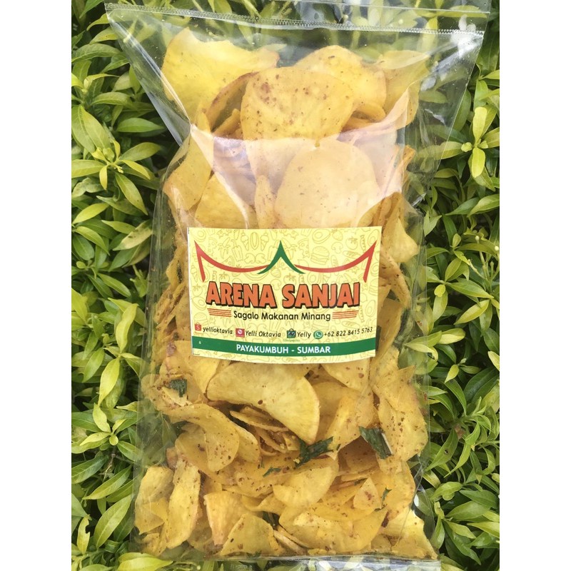 Jual Sanjai Bumbu Kuning Gr Oleh Oleh Asli Kampung Cemilan Makanan