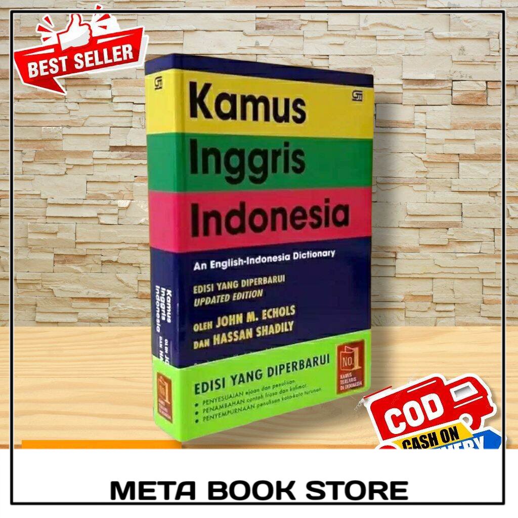 Jual Kamus Inggris Indonesia Edisi Yang Diperbarui John Ecols