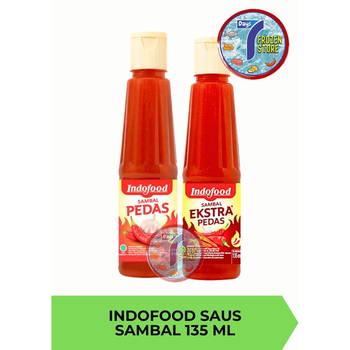 Jual Indofood Saus Sambal Pedas Extra Pedas Botol Shopee Indonesia