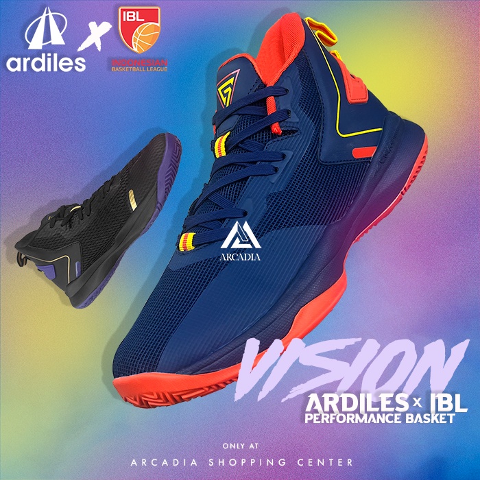 Jual ARDILES IBL VISION SEPATU BASKETBALL UNISEX Shopee Indonesia