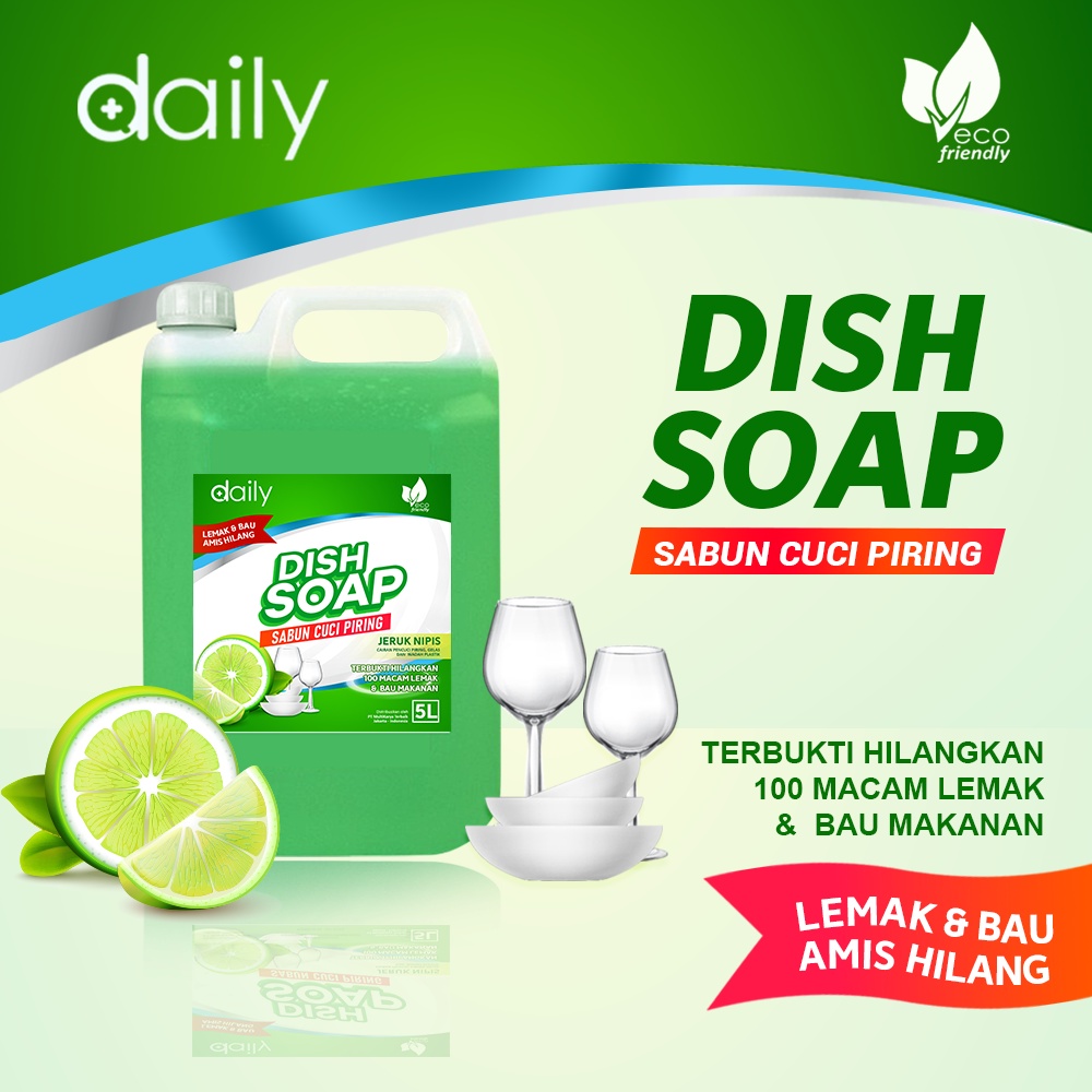 Jual Daily Sabun Cuci Piring Dish Wash Daily Sabun Cuci Piring 5