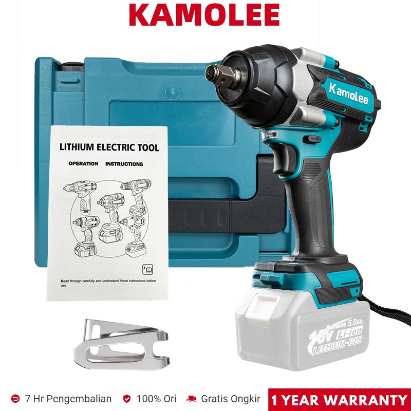 Jual Kamolee DTW700 1800N M 1 2 High Torque Electric Wrench With